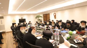 ناقشت مجموعة من القضايا والتقارير.. اللجان بالمجمع المقدس تواصل اجتماعاتها لليوم الثاني في الكاتدرائية