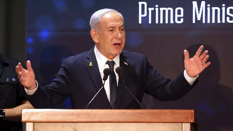 نتنياهو: ما تمر به إيران حالياً لا يُقارن بما سيحدث في الأيام القادمة. نتنياهو: ما تمر به إيران حالياً لا يُقارن بما سيحدث في الأيام القادمة.