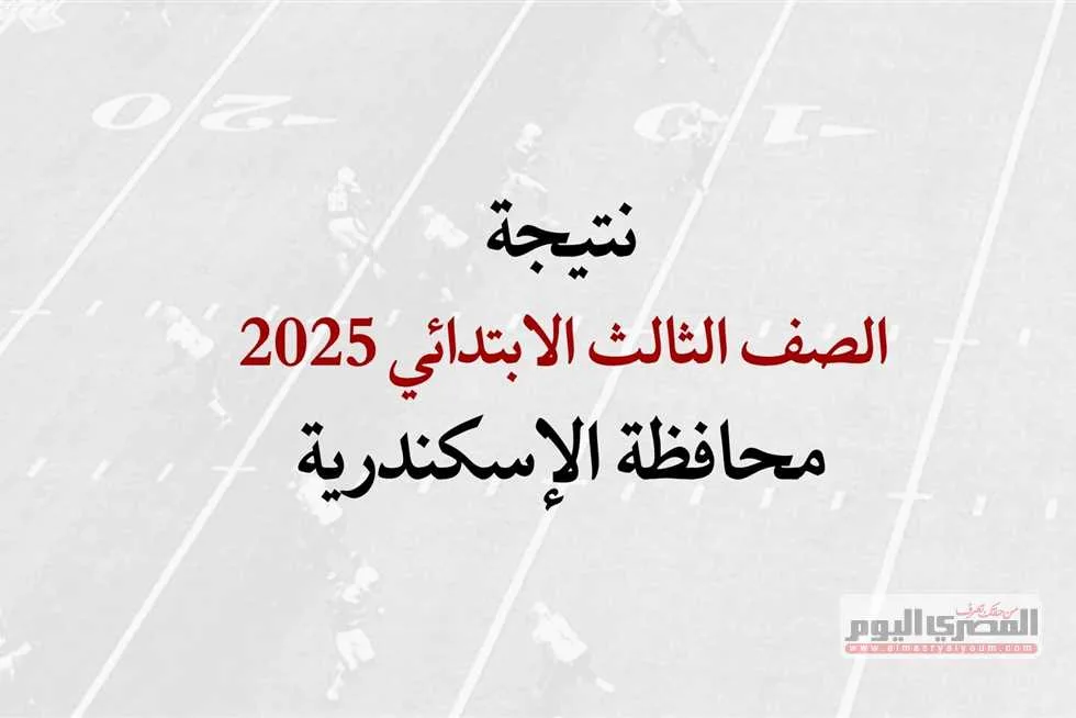 نتيجة الصف الثالث الابتدائي في الترم الثاني 2025 بالإسكندرية أصبحت متاحة رسميًا