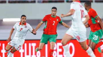 نتيجة اللقاء الودي بين المغرب وتونس.. حكيمي يقود الأسود نحو الفوز