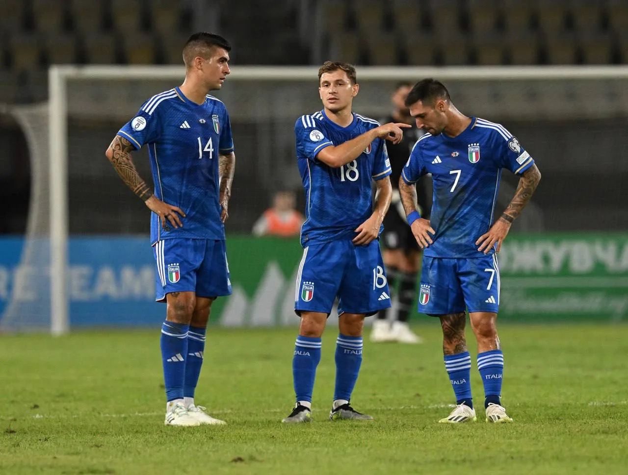 نتيجة مباراة إيطاليا والنرويج في تصفيات كأس العالم.. المنتخب الإيطالي يتعرض لهزيمة بثلاثة أهداف. نتيجة مباراة إيطاليا والنرويج في تصفيات كأس العالم.. المنتخب الإيطالي يتعرض لهزيمة بثلاثة أهداف.