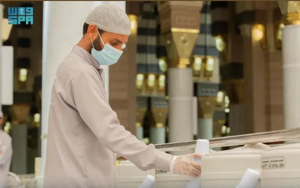 نظام شامل لاستقبال الحجاج في المسجد النبوي بعد إتمام فريضة الحج نظام شامل لاستقبال الحجاج في المسجد النبوي بعد إتمام فريضة الحج