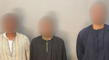 نظراً لنزاعات الجوار وألعاب الأطفال.. arrest 3 suspects who attempted to abduct a tuk-tuk driver in Asyut.