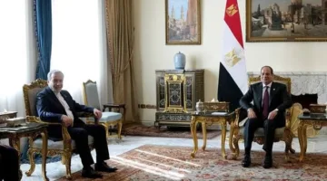 الرئيس السيسي يلتقي وزير الخارجية الإيراني