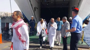 بدء أولى رحلات عودة الحجاج المصريين من الحج السياحي البري لموسم 1446هـ من مكة المكرمة