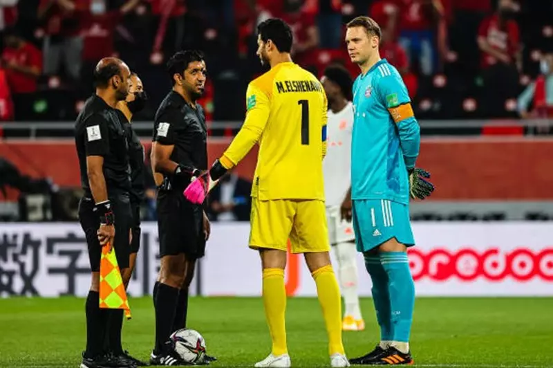 نوير يساوي إنجاز الشناوي.. أكثر حراس المرمى حفاظًا على الشباك في كأس العالم للأندية نوير يساوي إنجاز الشناوي.. أكثر حراس المرمى حفاظًا على الشباك في كأس العالم للأندية