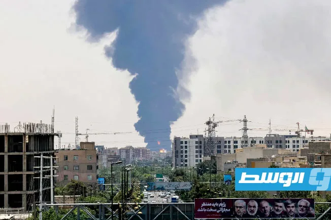 هجوم إسرائيلي آخر على غرب إيران هجوم إسرائيلي آخر على غرب إيران