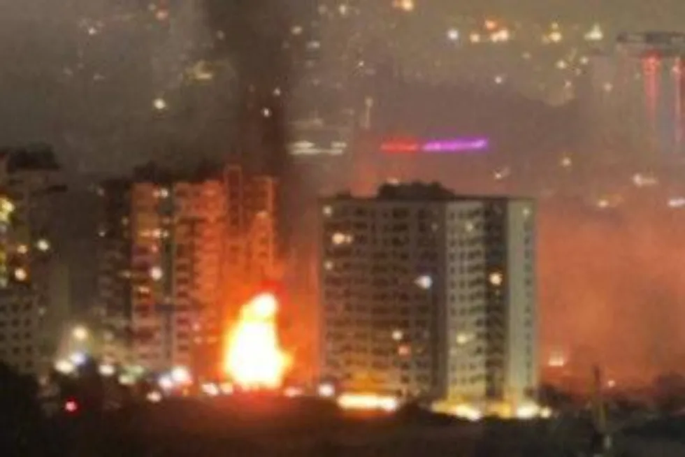 هجوم إسرائيلي جديد على مدينة تبريز في شمال غرب إيران هجوم إسرائيلي جديد على مدينة تبريز في شمال غرب إيران