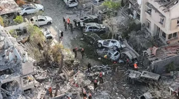هجوم إسرائيلي على مركز الإمام حسن في كرمانشاه غرب إيران