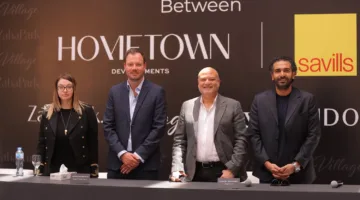 «هوم تاون للتطوير» تُبرم اتفاقية شراكة مع «سفلزمصر» لتقديم استشارات إدارية وتشغيل 4 مشاريع في العاصمة الإدارية.