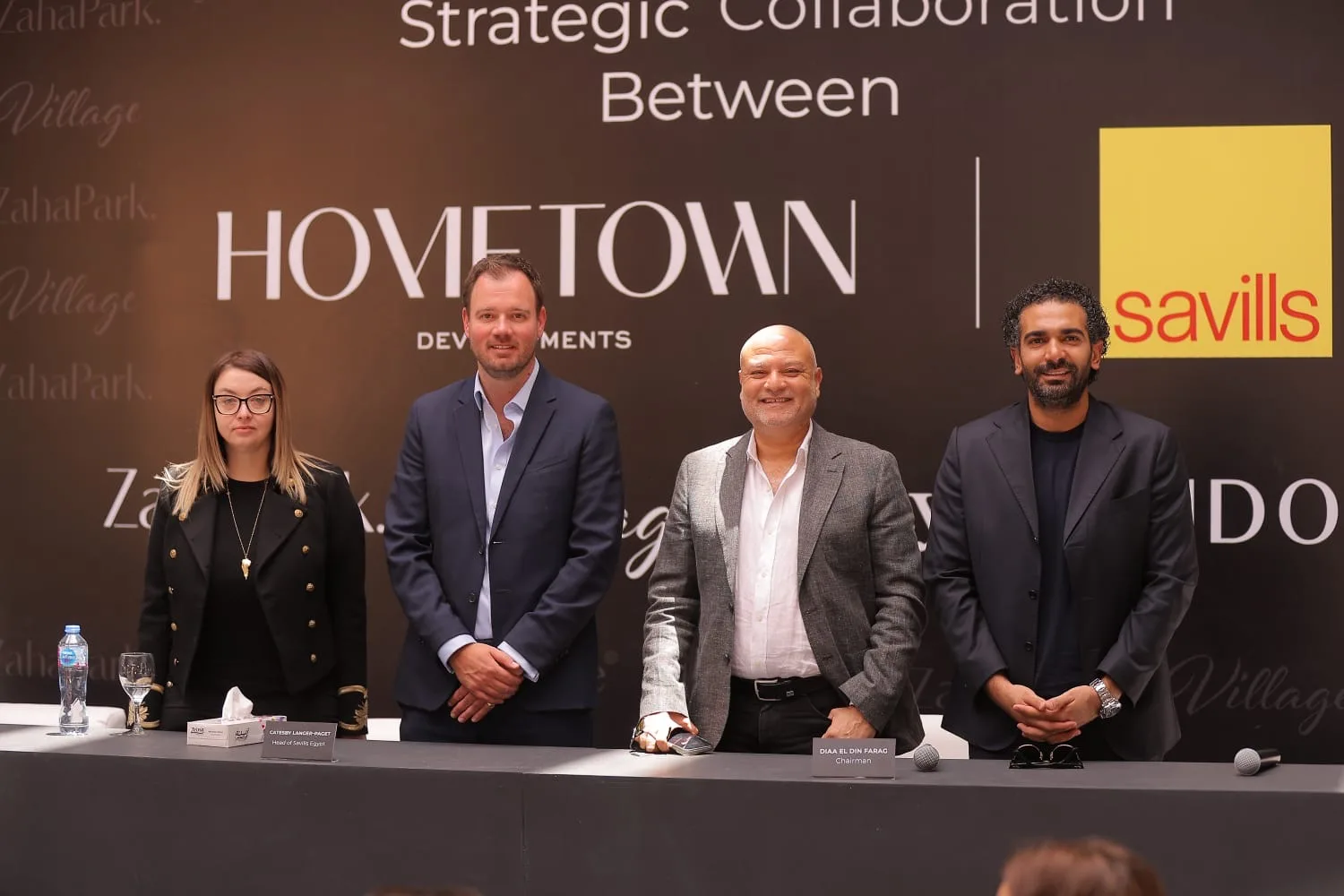 «هوم تاون للتطوير» تُبرم اتفاقية شراكة مع «سفلزمصر» لتقديم استشارات إدارية وتشغيل 4 مشاريع في العاصمة الإدارية.