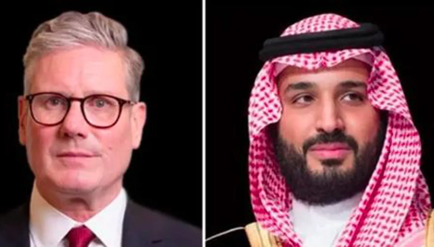 واس: ولي العهد السعودي ورئيس الوزراء البريطاني ناقشا تأثير العمليات العسكرية الإسرائيلية على إيران. واس: ولي العهد السعودي ورئيس الوزراء البريطاني ناقشا تأثير العمليات العسكرية الإسرائيلية على إيران.