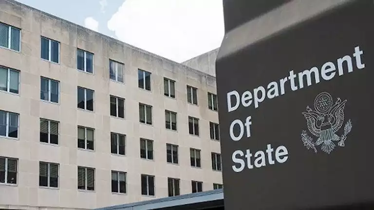واشنطن تحظر على دبلوماسييها في المنطقة التعليق على الهجوم الإسرائيلي ضد إ. واشنطن تحظر على دبلوماسييها في المنطقة التعليق على الهجوم الإسرائيلي ضد إ.