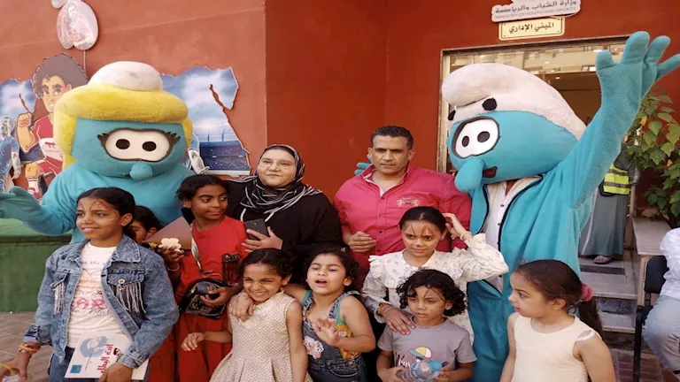 ورش فنية للأطفال في برنامج “احتفالات العيد” بالمناطق الجديدة ورش فنية للأطفال في برنامج “احتفالات العيد” بالمناطق الجديدة