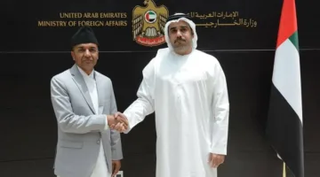 «وزارة الخارجية تستلم وثيقة البراءة القنصلية للقنصل العام لنيبال»