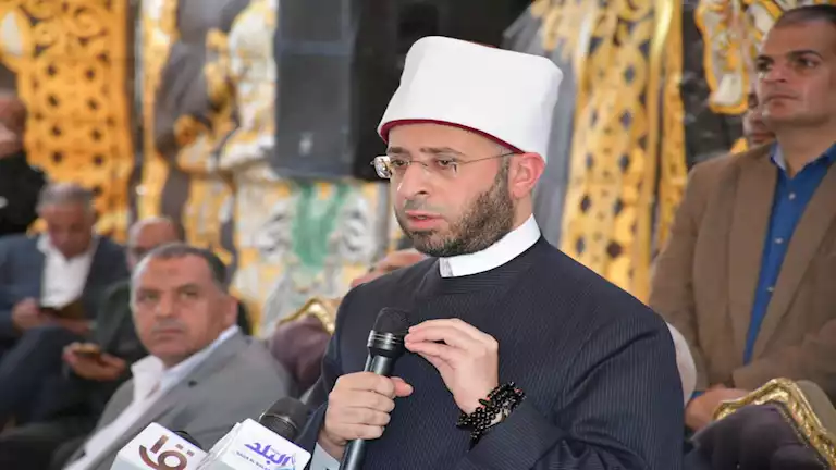 وزير الأوقاف يبارك للرئيس والشعب بمناسبة يوم عرفة وعيد الأضحى السعيد. وزير الأوقاف يبارك للرئيس والشعب بمناسبة يوم عرفة وعيد الأضحى السعيد.