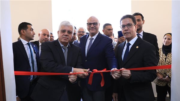 وزير التعليم العالي ي inaugurates مجموعة من المشاريع التعليمية والصحية في جامعة بنها