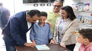 وزير الحكومة يزور مشروع “كتابك” الثقافي في قرية زاوية صقر بمحافظة البحيرة