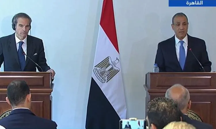 وزير الخارجية: نثمن مساندة الوكالة الدولية للطاقة الذرية لبرنامج الطاقة النووية في مصر وزير الخارجية: نثمن مساندة الوكالة الدولية للطاقة الذرية لبرنامج الطاقة النووية في مصر