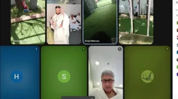 وزير السياحة يزور مخيمات الحجاج المصريين في عرفات ويتابع الأعمال من خلال “Google Meet”