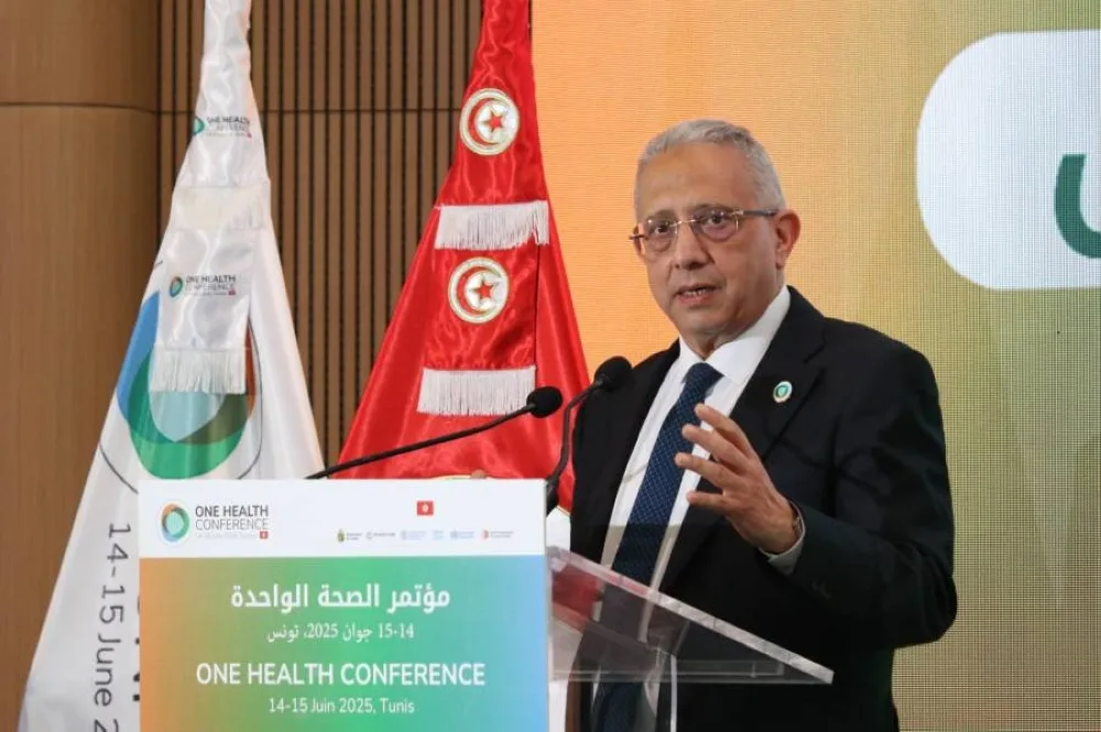 وزير الصحة التونسي لـCNN الاقتصادية: الإعلان عن “الصحة الواحدة” غير كافٍ من دون تمويل. وزير الصحة التونسي لـCNN الاقتصادية: الإعلان عن “الصحة الواحدة” غير كافٍ من دون تمويل.
