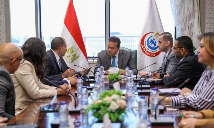 وزير الصحة يناقش تعميق التعاون مع شركة MSD في المجال الصحي وزير الصحة يناقش تعميق التعاون مع شركة MSD في المجال الصحي