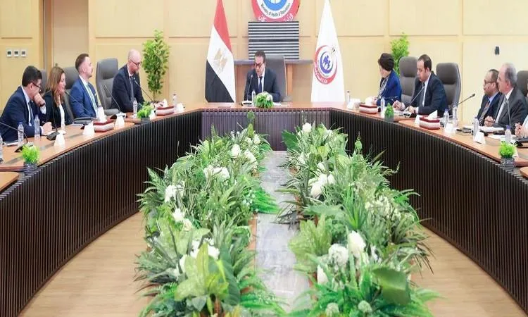 وزير الصحة يناقش مع التحالف الصحي الألماني سبل تعزيز الاستثمار في مجال الصحة.