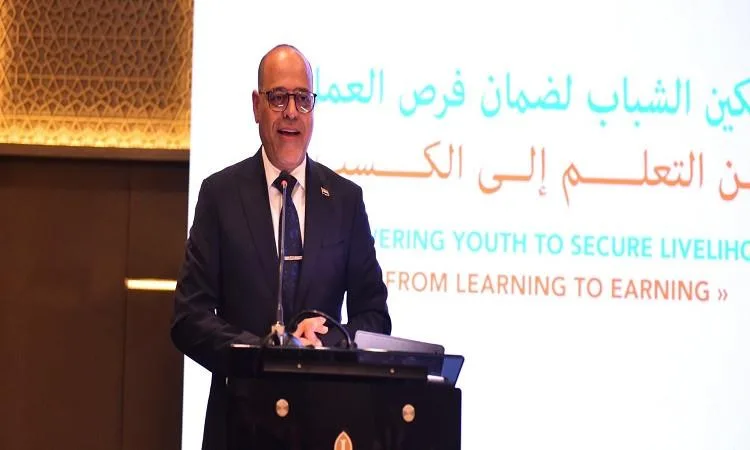 وزير العمل: نعمل على تعزيز مهارات الشباب تلبيةً لتوجيهات الرئيس السيسي وزير العمل: نعمل على تعزيز مهارات الشباب تلبيةً لتوجيهات الرئيس السيسي
