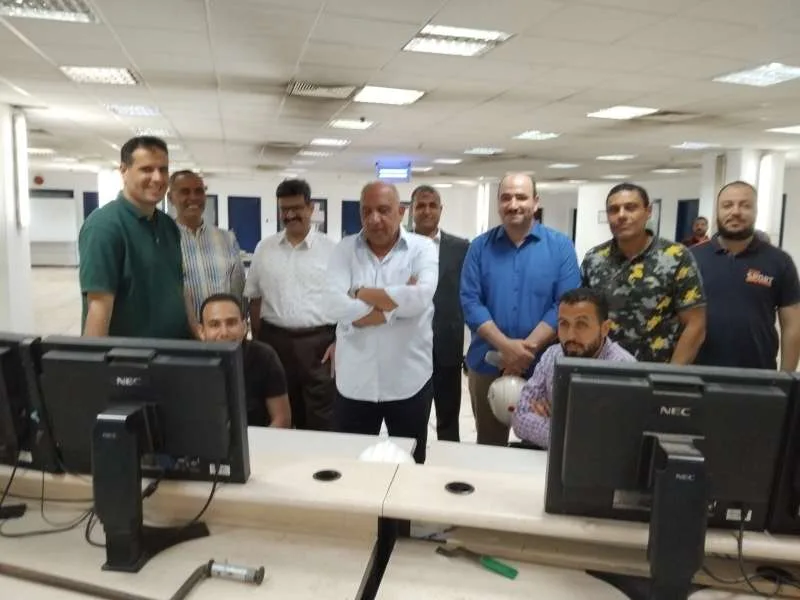 وزير الكهرباء يقوم بجولة في محطة توليد الطاقة الجديدة في أبو قير بالإسكندرية خلال ثالث أيام العيد وزير الكهرباء يقوم بجولة في محطة توليد الطاقة الجديدة في أبو قير بالإسكندرية خلال ثالث أيام العيد