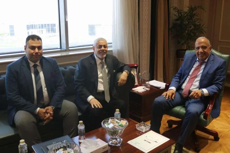 وزير الكهرباء يناقش تعزيز التعاون في الطاقة المتجددة مع شركة إيما باور الإماراتية