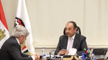 وزير قطاع الأعمال يناقش مع الرئيس التنفيذي لمجموعة “ماير تكنيمونت” الإيطالية آخر مستجدات مشروع حامض النيتريك