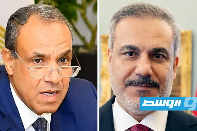 وزيرا خارجية مصر وتركيا يناقشان مستجدات الأوضاع في ليبيا وزيرا خارجية مصر وتركيا يناقشان مستجدات الأوضاع في ليبيا