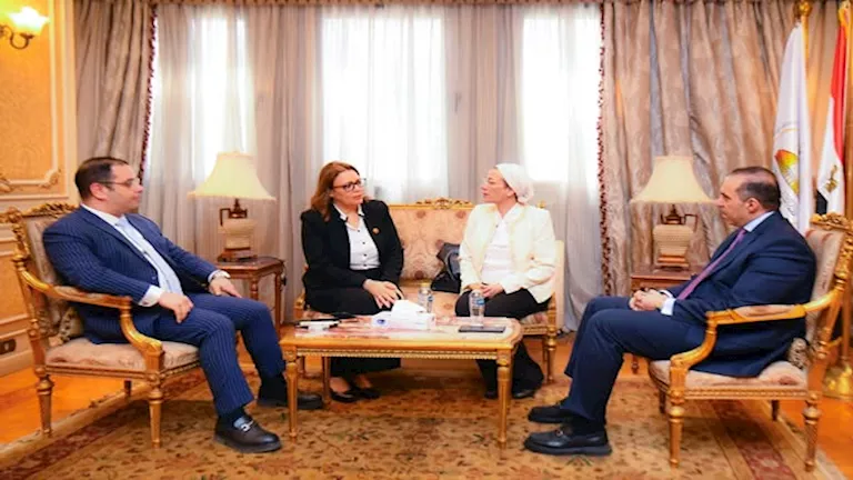 وزيرة البيئة: 1.2 مليار جنيه من إعادة تدوير قش الأرز خلال عام واحد