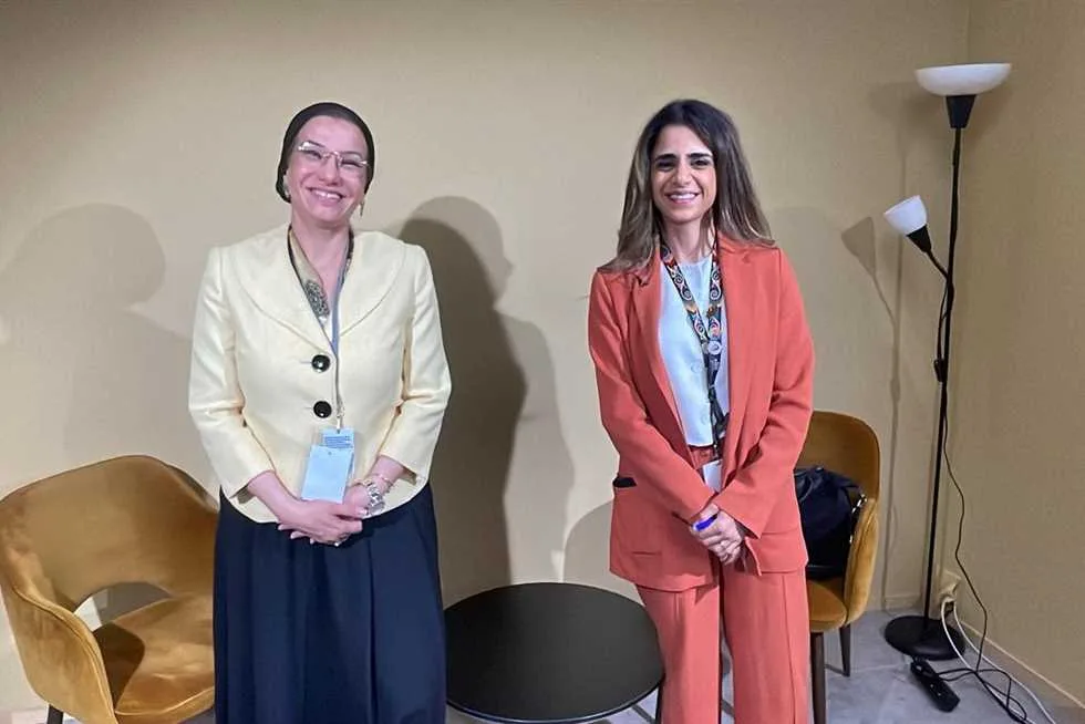 وزيرة البيئة تناقش مع مدير أمانة تحالف الطموح الرفيع لإعلان مناطق محمية جديدة في منطقة المتوسط وزيرة البيئة تناقش مع مدير أمانة تحالف الطموح الرفيع لإعلان مناطق محمية جديدة في منطقة المتوسط