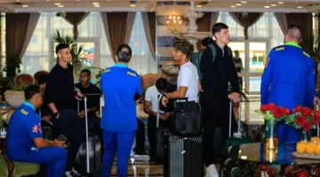 وصول منتخب البرازيل للمشاركة في بطولة خوفو الدولية الودية لكرة القدم