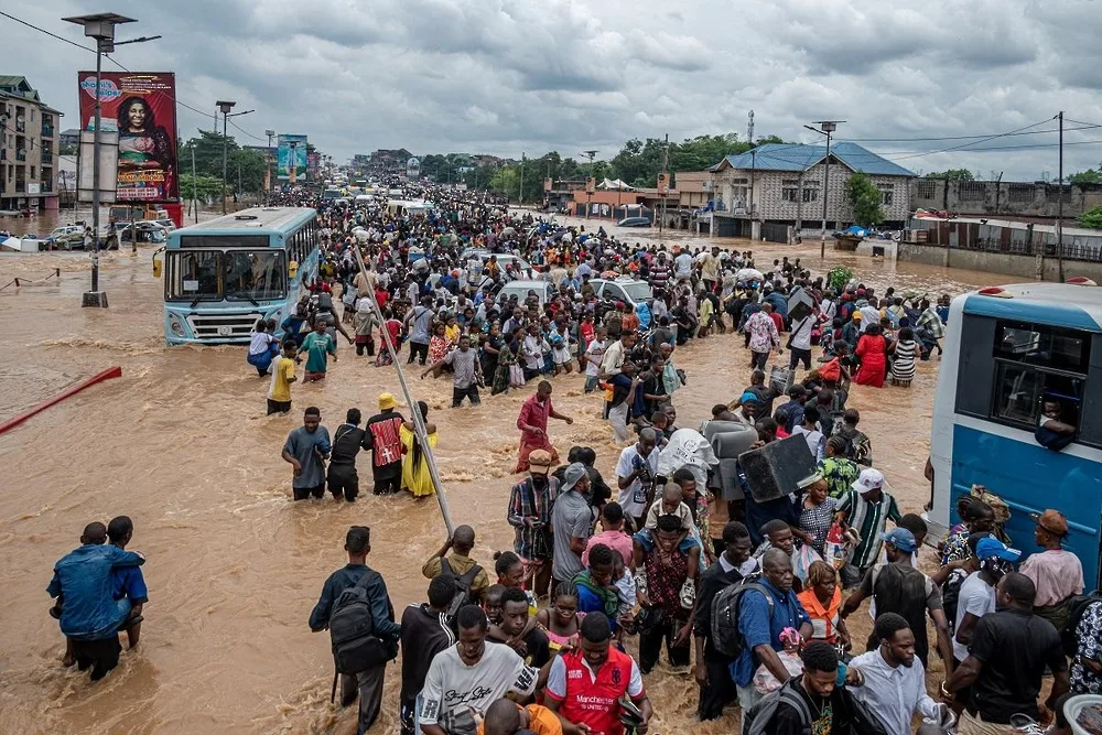 وفاة 19 شخصًا بسبب الأمطار الشديدة في جمهورية الكونغو الديمقراطية وفاة 19 شخصًا بسبب الأمطار الشديدة في جمهورية الكونغو الديمقراطية