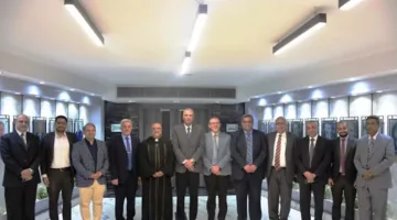 وفد من الكنيسة الإنجيلية يهنئ محافظ أسوان بمناسبة عيد الأضحى