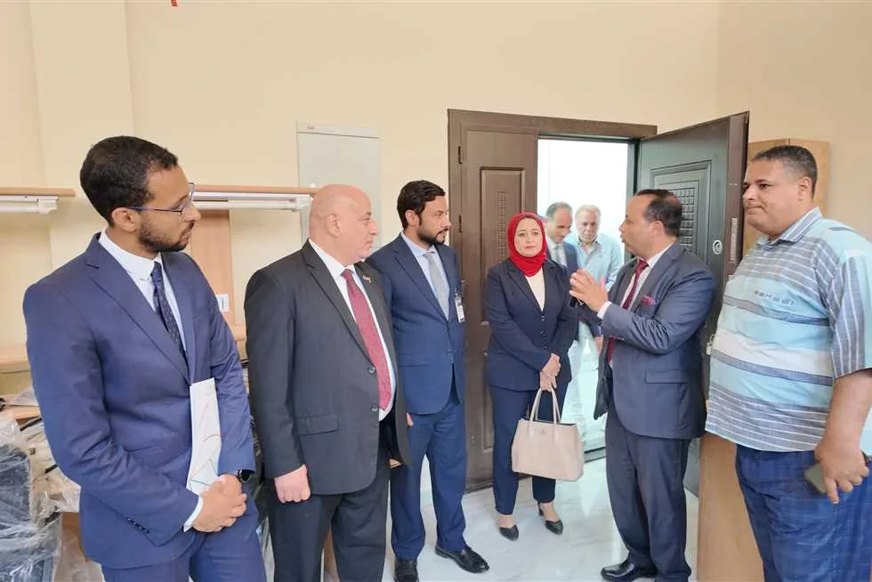 وفد من الملحقية العمالية السعودية يزور مركز التدريب المهني في الحجاز وفد من الملحقية العمالية السعودية يزور مركز التدريب المهني في الحجاز