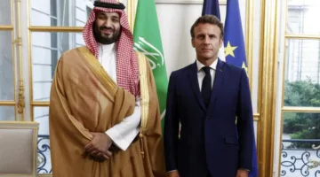 ولي العهد السعودي ورئيس فرنسا يجددان التأكيد على أهمية خفض التوتر في المنطقة