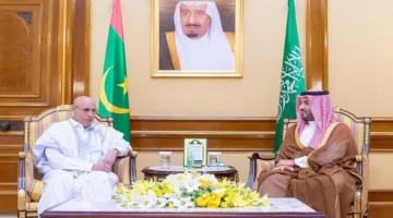 ولي العهد السعودي يتناقش مع زعيمي موريتانيا والمالديف حول كيفية تعزيز العلاقات الثنائية