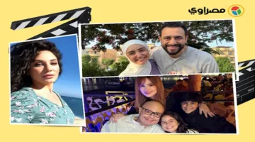 ياسمين عبد العزيز بالحجاب وحسن أبو الروس مرتديًا ملابس الإحرام.. لقطات للنجوم