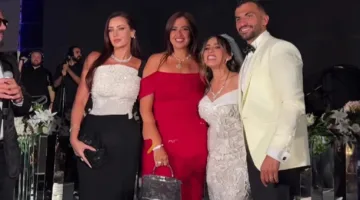 ياسمين عبد العزيز ومنة شلبي تتألقان في حفل زفاف بطلة “الغزالة رايقة” (فيديو)